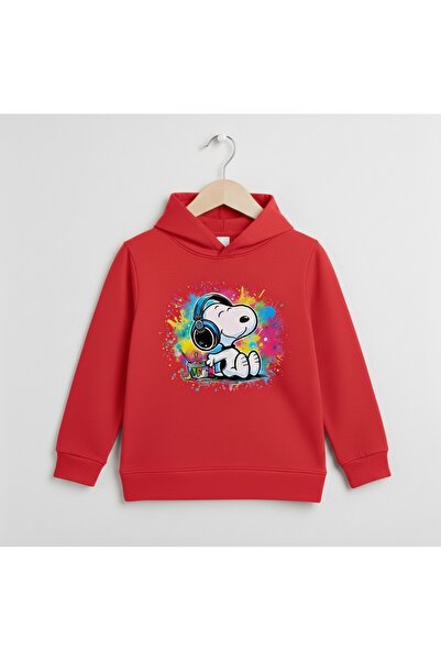 Tiny and Co سويت شيرت للجنسين مصنوع من القطن بنسبة 100% SNOOPY مطبوع للأطفال ...