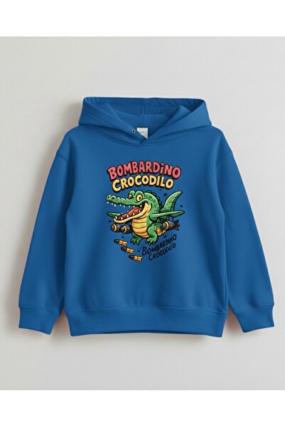 Tiny and Co سويت شيرت للجنسين مصنوع من القطن بنسبة 100% BOMBARDINO CROCODILO ...