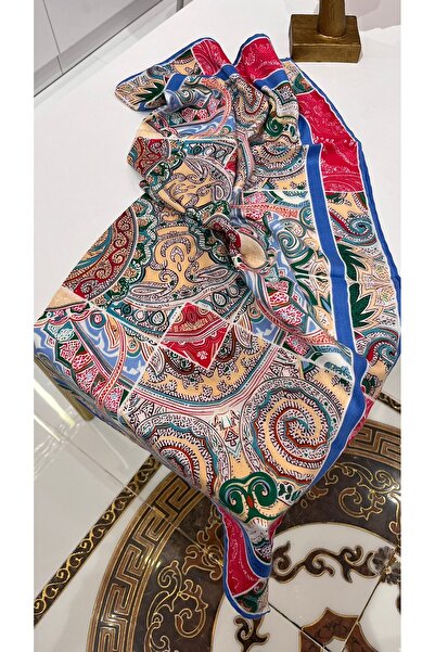 EB SCARF Wool Cashmere Etro Pattern Ital Scarf