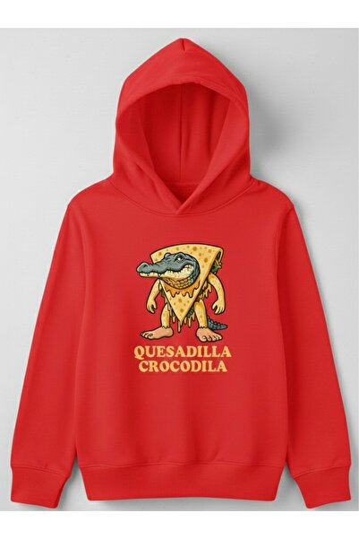 Tiny and Co سويت شيرت للجنسين مصنوع من القطن بنسبة 100% QUESADILLA CROCODILA ...