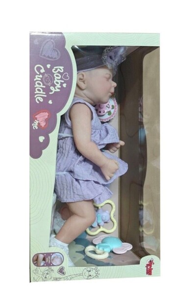 NW NessiWorld KNG-902-5 905-2 KUT 43 CM GERÇEKÇİ BEBEK VE