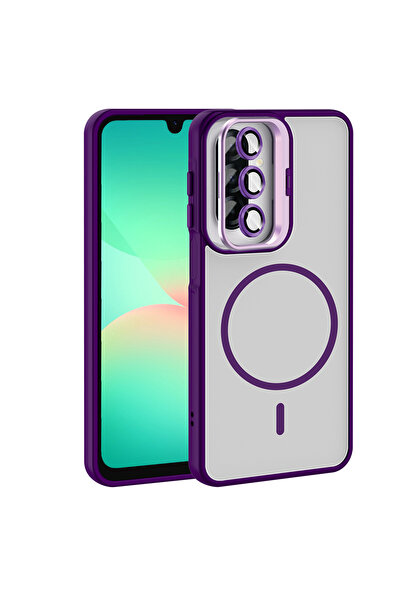 Kılıfist Galaxy A17 Case Klfs Etro Cover with Stand and Camera Lens Gift - De...
