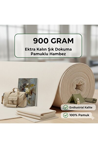 GenelTedarik Pamuklu Hambez Kumaş %100 Doğal | 140-150-170 cm En | Özel Kesim...