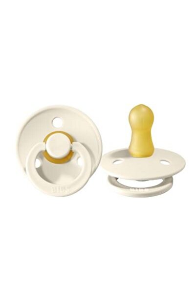 My Reality Fashion Rubber Pacifier 0-6 Months Ivory