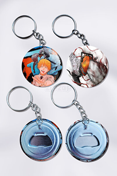 ZipZap Аниме чанта с ключодържател „Chainsaw Man“ (2 БРОЯ)