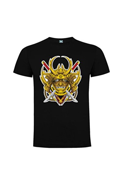 Printees Tricou bărbat - Samurai cu armura aurie
