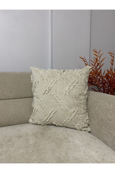 YILMAZHOME Throw Pillow & Pillow Cover Decorative Chenille Woven