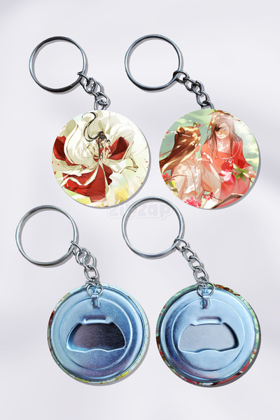 ZipZap Breloc decorativ pentru geantă anime Tian Guan Cifu (2 bucăți)