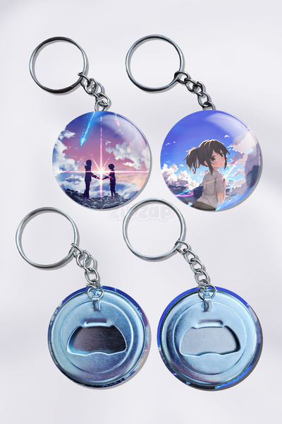 ZipZap Kimi no Na wa Anime Ornament pentru Geantă Breloc Charm (2 BUC)