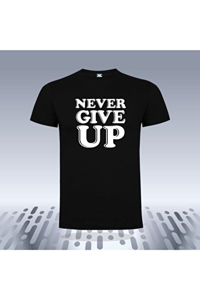 Printees Men's T-shirt - NEVER GIVE UP