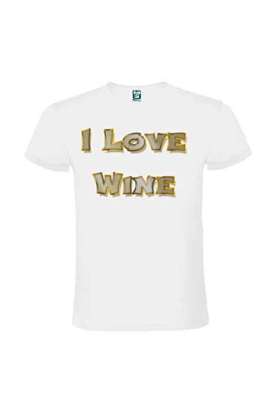 Printees Tricou bărbat - I Love Wine