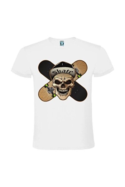 Printees Tricou bărbat - Skate Skull
