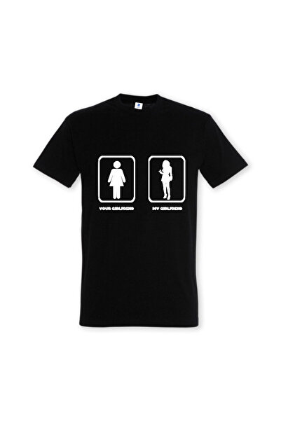 Printees "Your girlfriend vs. my girlfriend" T-shirt