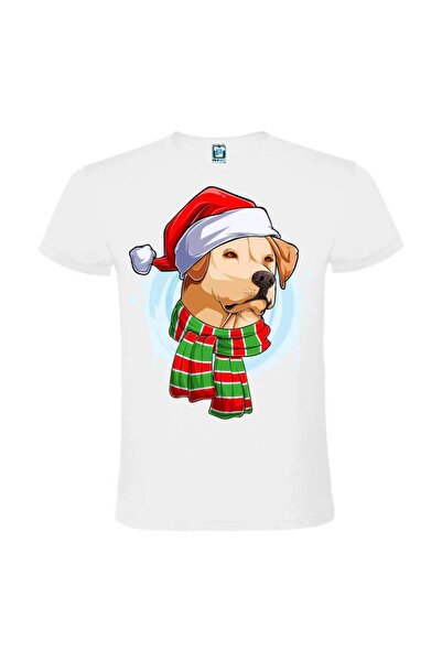 Printees Tricou bărbat - Labrador de Crăciun