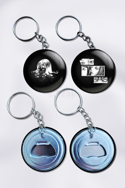 ZipZap Breloc decorativ pentru geantă anime Junji Ito (2 BUC)