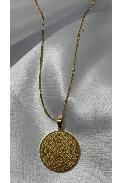 ÇITIPITIAKSESUAR Çıtıpıtı 316 l paslanmaz çelik Esmaül hüsna yazılı kolye