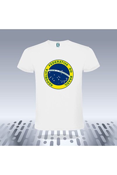 Printees Tricou bărbat - STEMA BRAZILIEI
