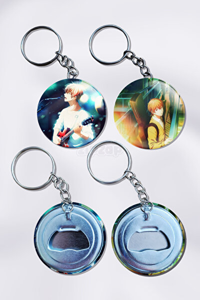 ZipZap Breloc decorativ pentru geantă cu tematică anime (2 BUC)
