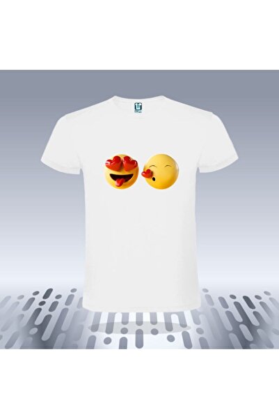 Printees Men's T-shirt - LOVING EMOJI