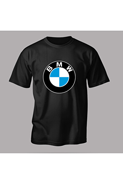 Texclusive Bmw Logo Tshirt Bmw T-Shirt Black Premium Cotton Combed Fabric