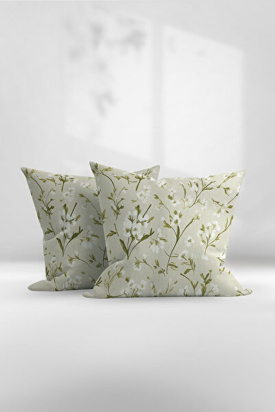 2 Pcs Double Sided Patterned Pillow Cushion Covers