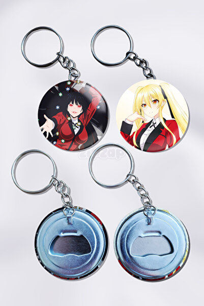 ZipZap Breloc decorativ pentru geantă anime Kakegurui (2 bucăți)