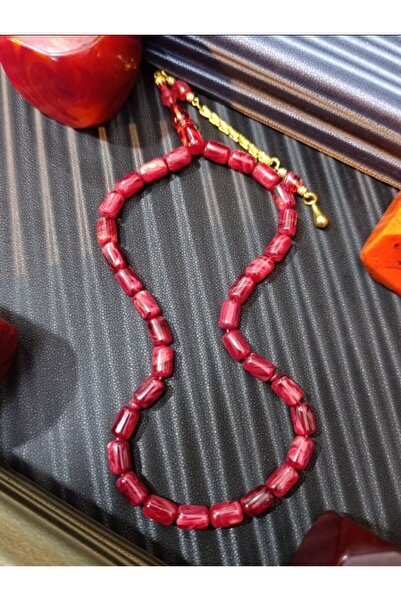 Anemore Collection سبحة من حجر العقيق الناري، أفضل هدية لأحبائك