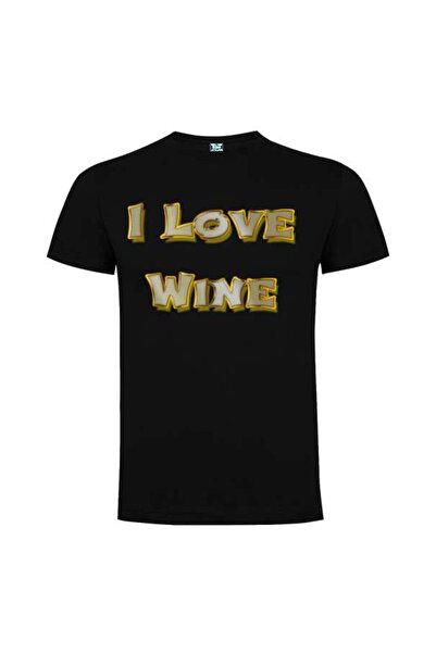 Printees Tricou bărbat - I Love Wine