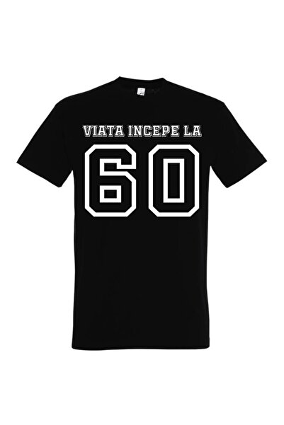 Printees Tricou bărbat - Viața începe la 60