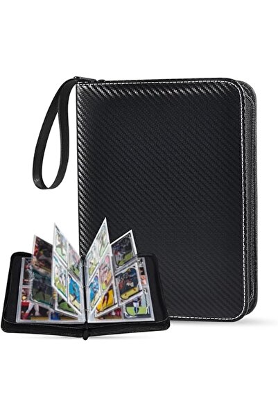 HASTHIP Anime Trading Card Organizer, Zipper Case for 400 Cards for Pokémon C...