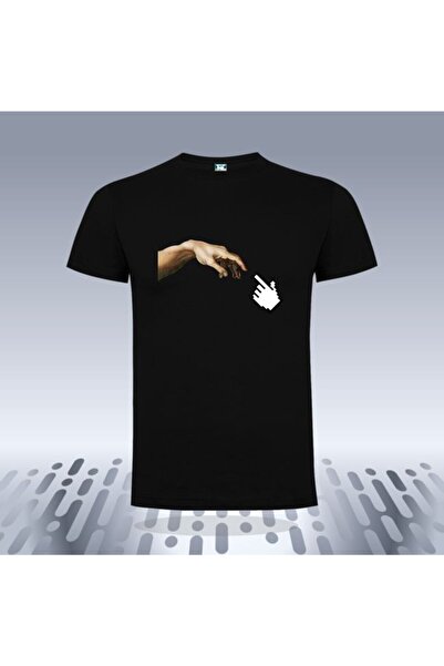 Printees Tricou bărbat - ADAM AND MOUSE POINTER