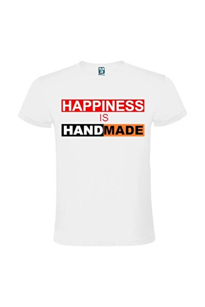 Printees Tricou bărbat - Happiness is handmade