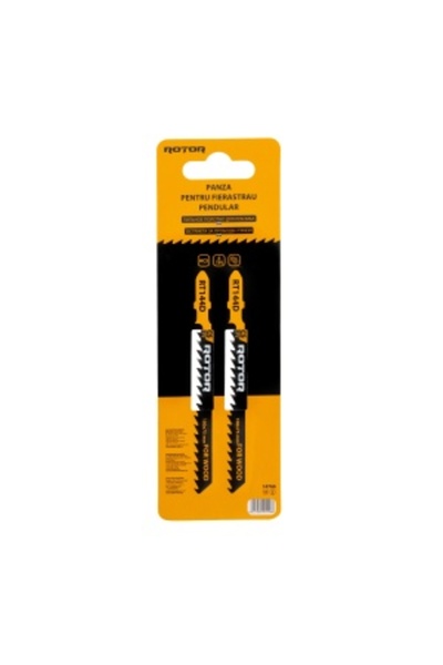 Rotor Set de lame de ferăstrău pendul pentru lemn, 100 x 75 mm, set de 2
