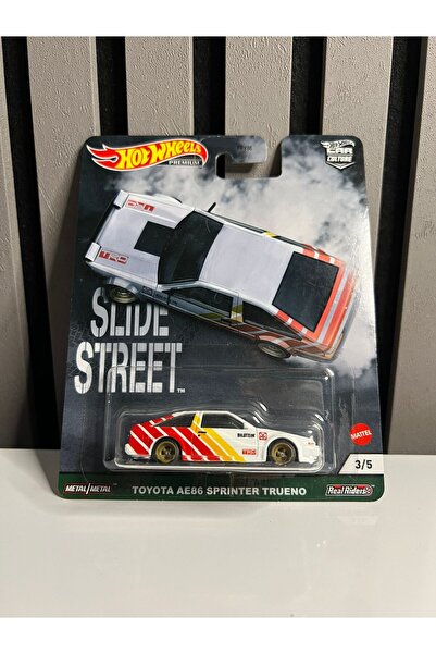 HOT WHEELS Premium Toyota AE86 Sprınter Trueno Model Araba (Beyaz)