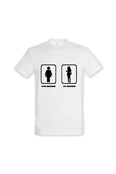 Printees Tricou „Your girlfrend vs. my girlfrend”