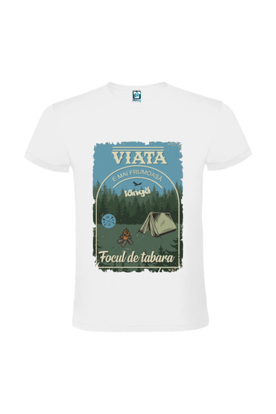 Printees Tricou bărbat - Focul de tabără
