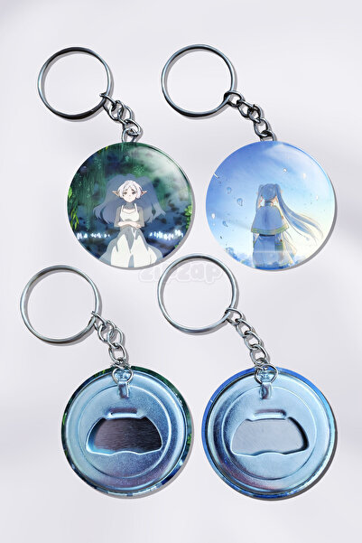 ZipZap Sousou No Frieren Anime Bag Ornament Keychain Charm (2 Pcs)