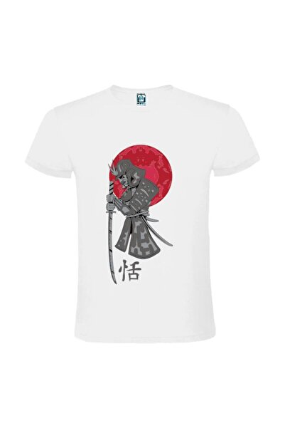 Printees Tricou bărbat - Războinic Samurai cu sabie