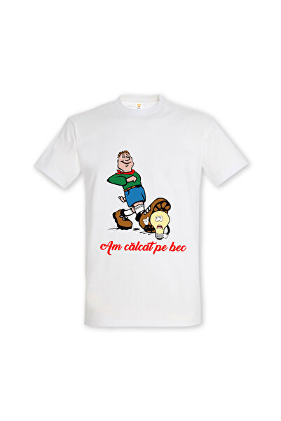 Printees Tricou bărbat - AM CALCAT PE BEC