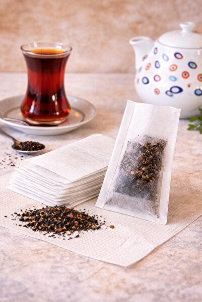 poswicon 26-Piece Practical Tea Filter – Paper Herbal Tea and Coffee Bag for ...