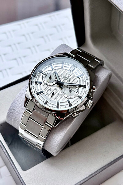 Homies Men's Wristwatch Silver Color Original All Functions Work with Gift Bo...