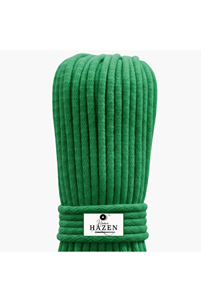 Hazen Home Snur din bumbac 4-5 mm 500 grame / 45-50 m pentru realizarea coșur...