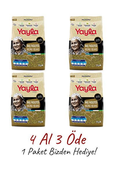 Yayla 4 Al 3 Öde Gurme Maş Fasülyesi 4x500Gr