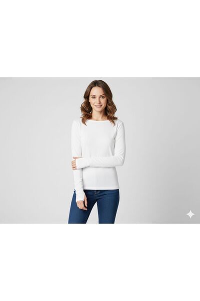 ThreeLife Store Threelife, Boat Neck, Basic Body, Women, Blouse