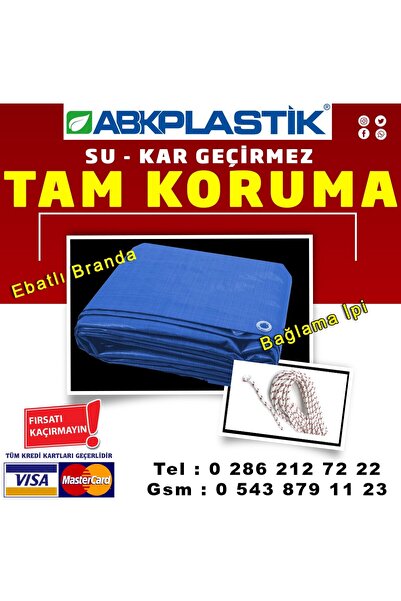 ABK PLASTİK Şahlan Ebatlı Pvc Branda Gölgelik Su Geçirmez Çadır Branda Tente ...