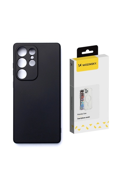 WOZINSKY Carcasă moale TPU pentru Samsung Galaxy S25 Neagră