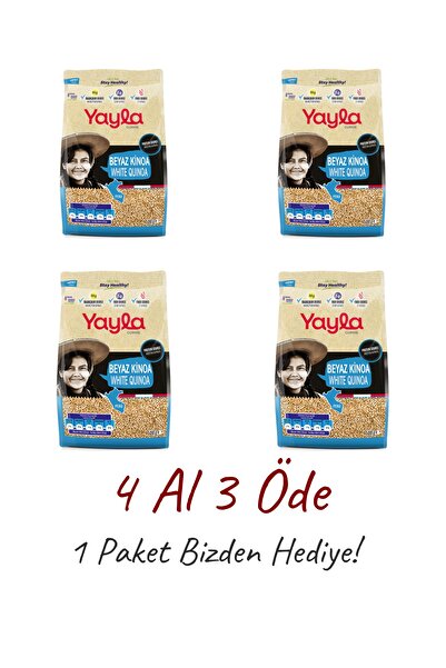 Yayla 4 Al 3 Öde Gurme Beyaz Kinoa 4x500Gr