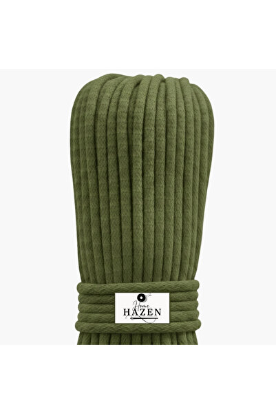 Hazen Home Cotton Cord Rope 4-5 mm 500 Grams / 45-50 m for Making Baskets, Ba...