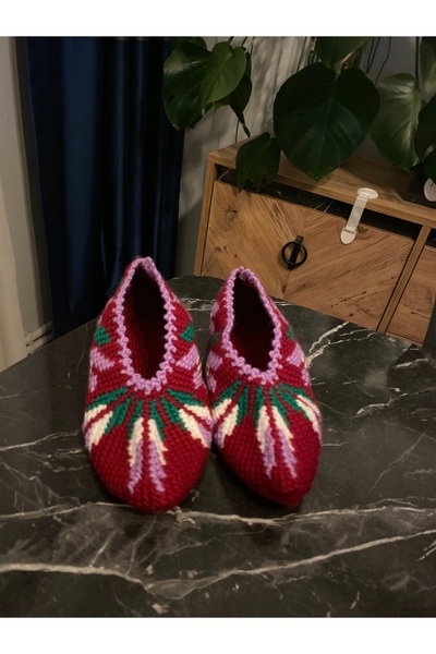 CNSASF Tunus İşi Patik/El Örgüsü Çeyizlik Çetik-Patik