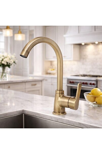 Viosa Eskitme Osmanlı Antik Model Mutfak Eviye Bataryası 5 Yıl Garantili